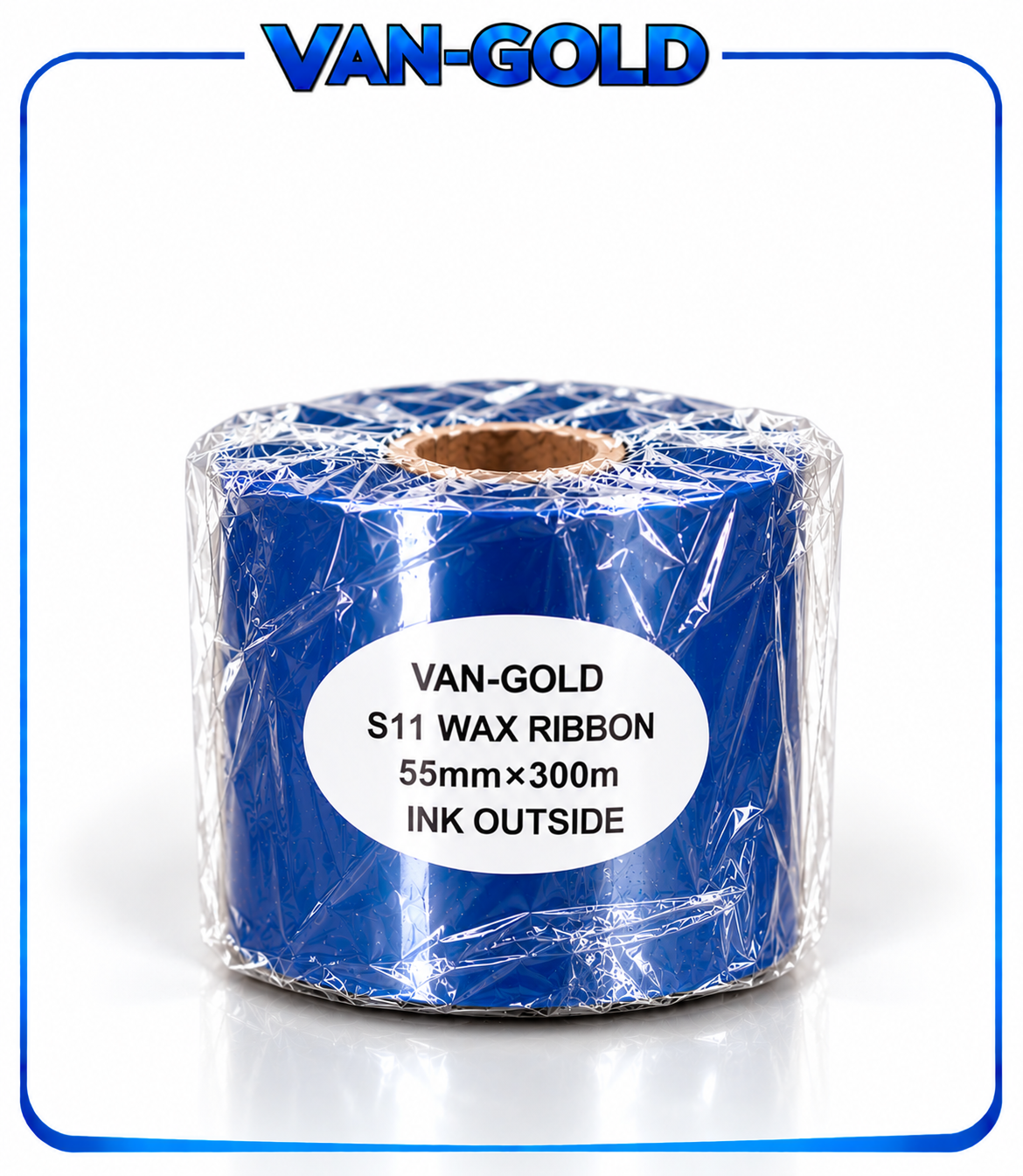 the van gold s11 wax ribbon is an economical thermal transfer ribbon designed for printing barcodes and standard paper labels in office and warehouse environments. the van gold s11 wax ribbon is an economical thermal transfer ribbon designed for printing barcodes and standard paper labels in office and warehouse environments.