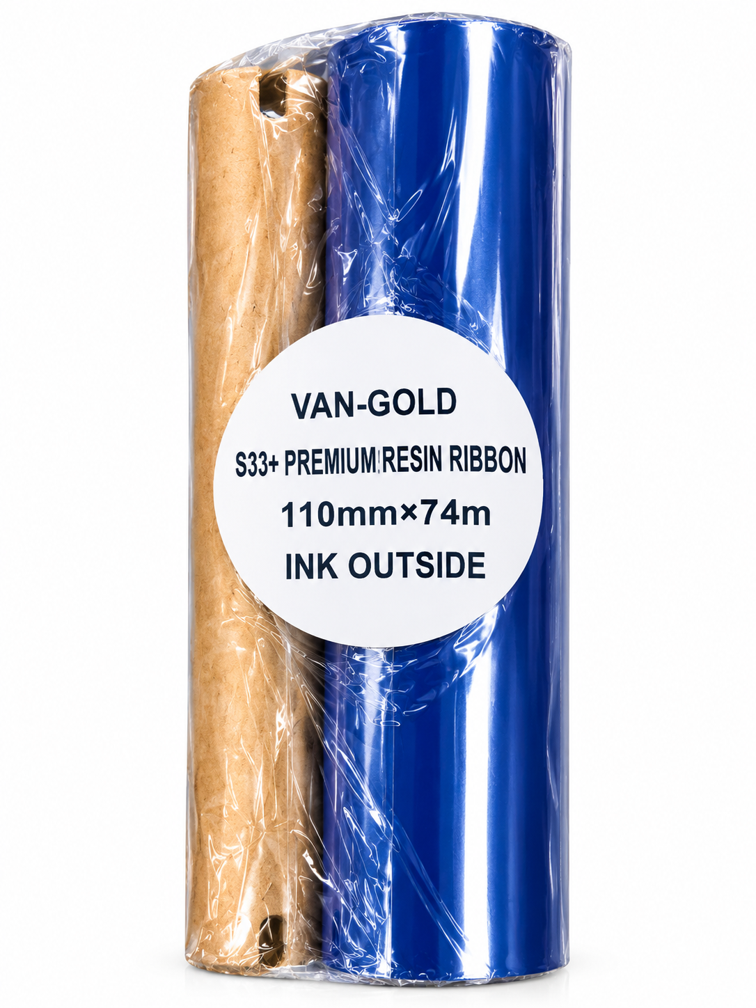 the van gold s33 ribbon (an advanced resin or wax resin ribbon designed for thermal printers) the van gold s33 ribbon (an advanced resin or wax resin ribbon designed for thermal printers)